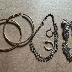 Gold and Silver Modern Minimalist Necklaces